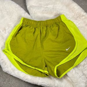 Green and Yellow Women’s Nike Short